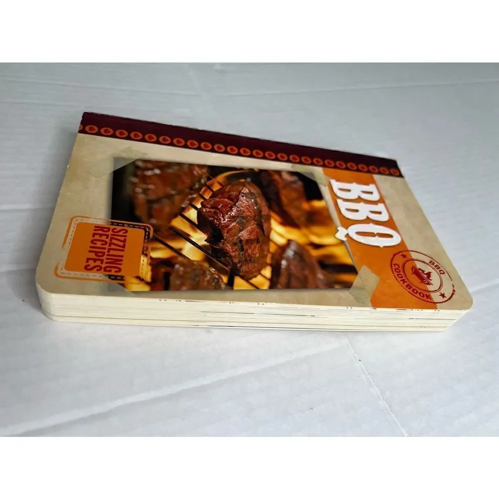 3/$15 or 5/$20 BBQ Sizzling Recipes board book cookbook